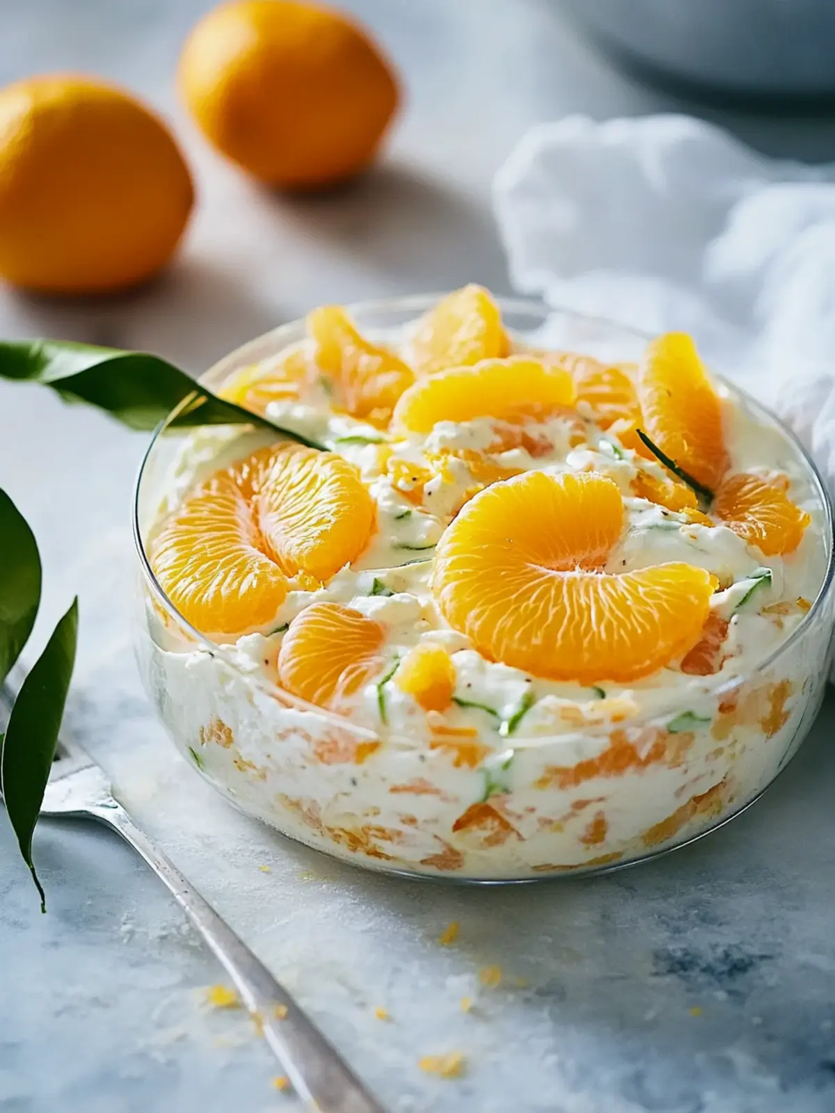 Frischer Lauch Mandarin Aufstrich