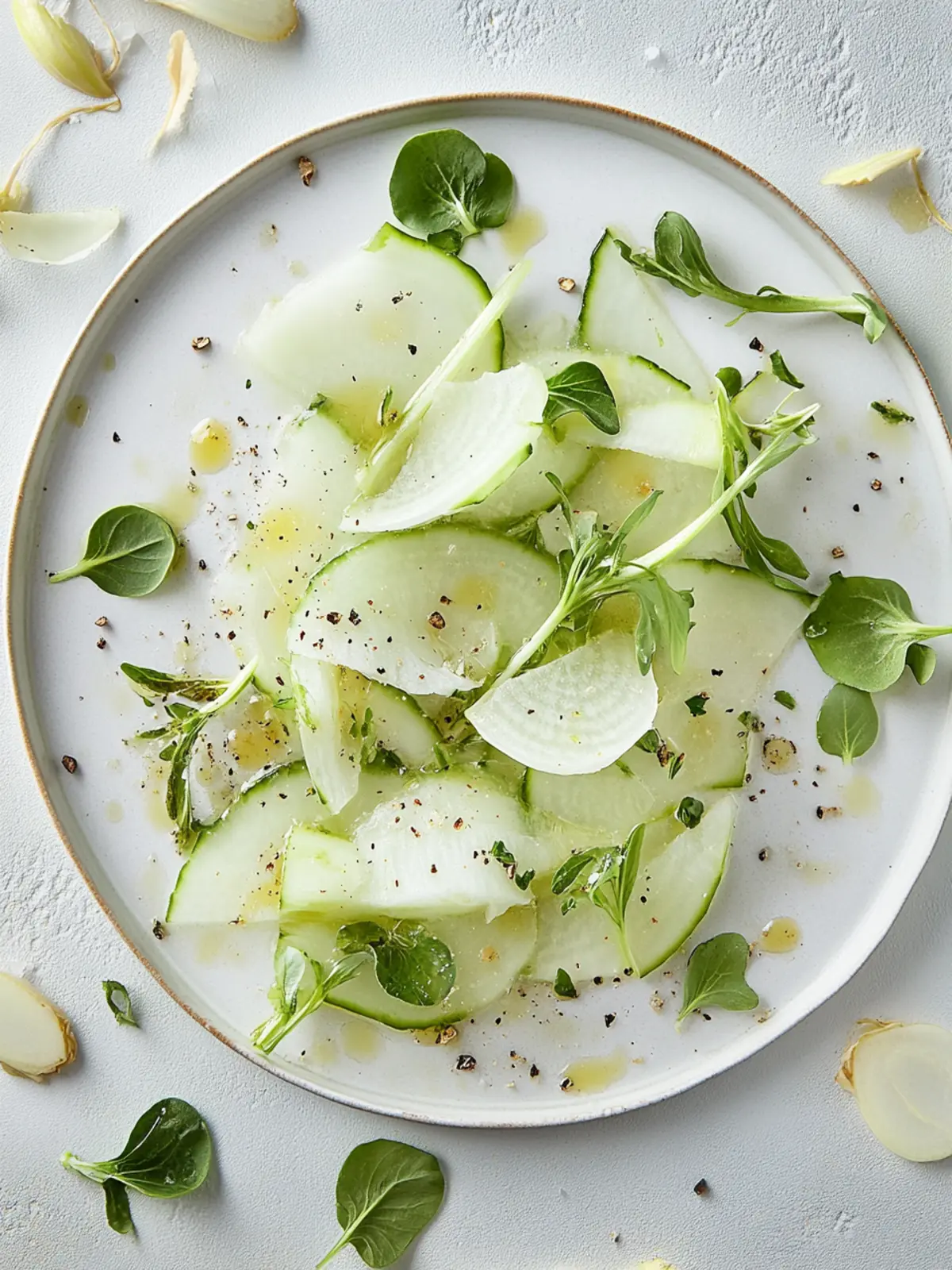 Kohlrabi-Carpaccio