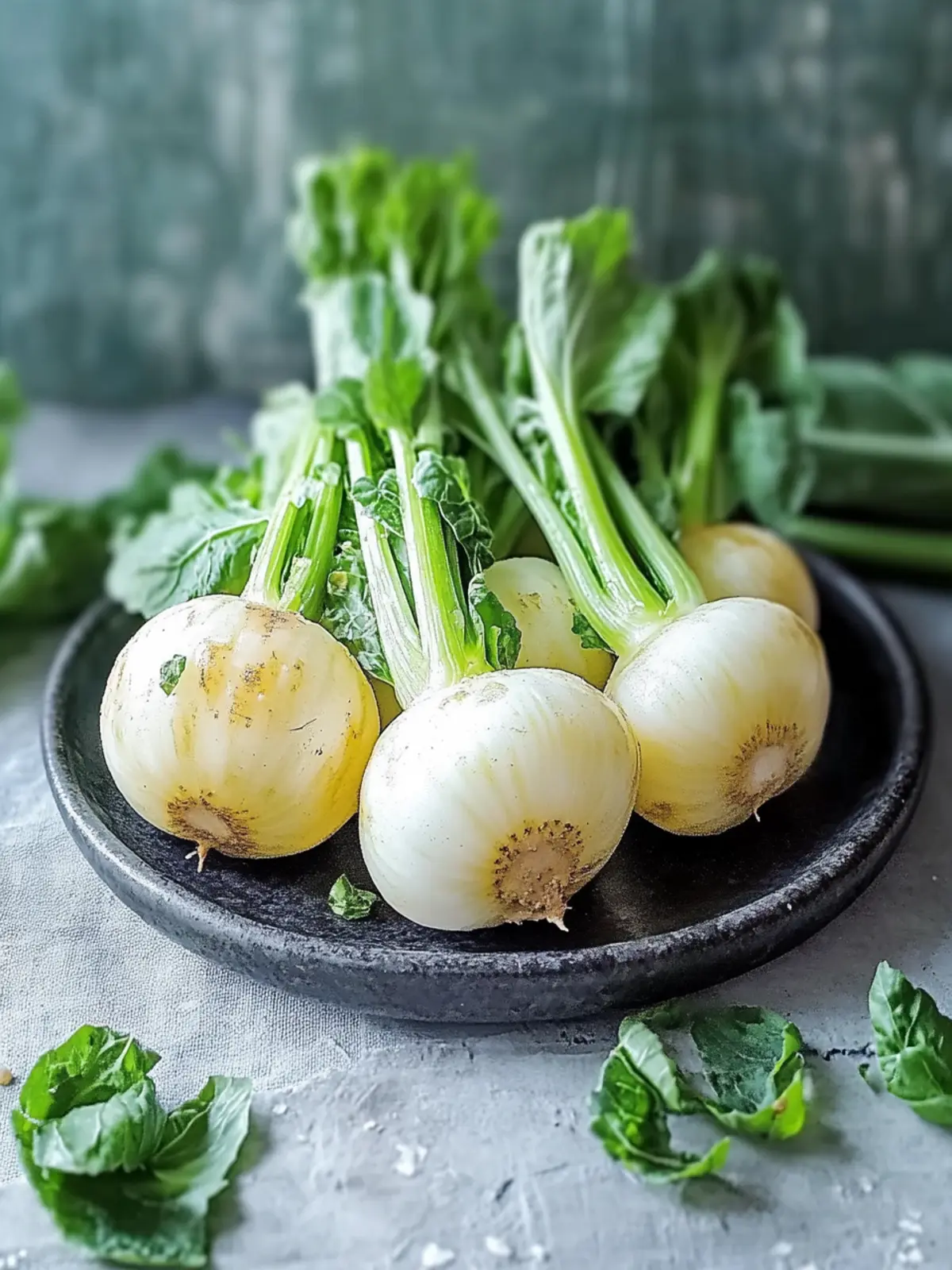 Geschmorter Kohlrabi im mediterranen Stil