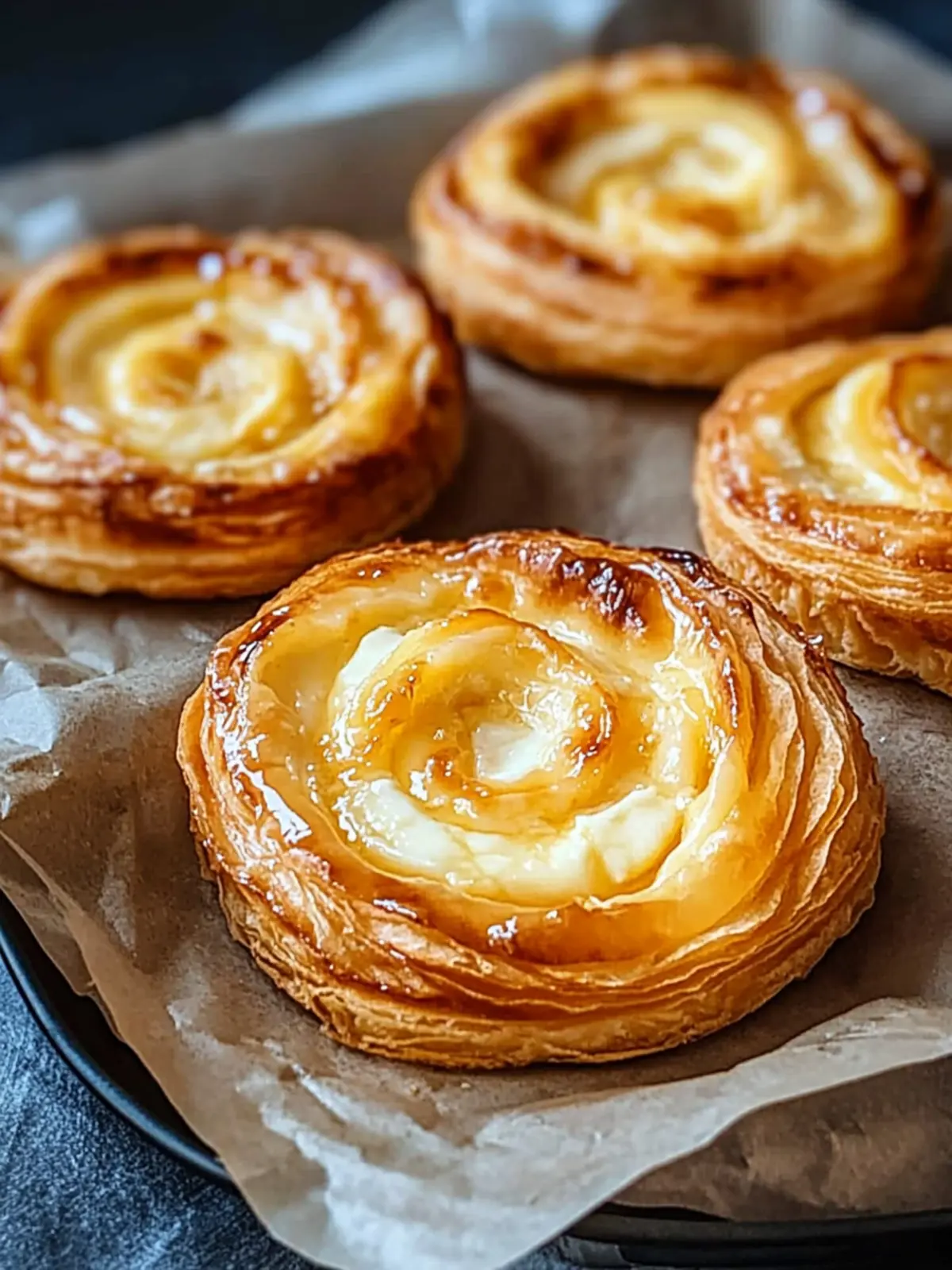 Einfache Käse-Danishes