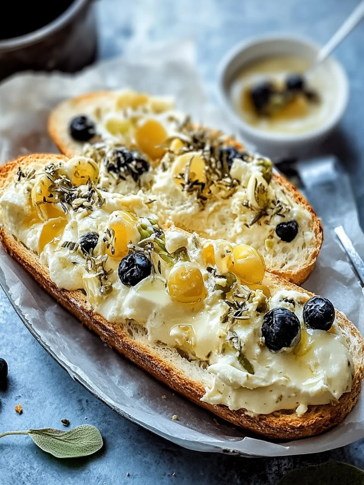 Herzhafter Olivenkäsebrot