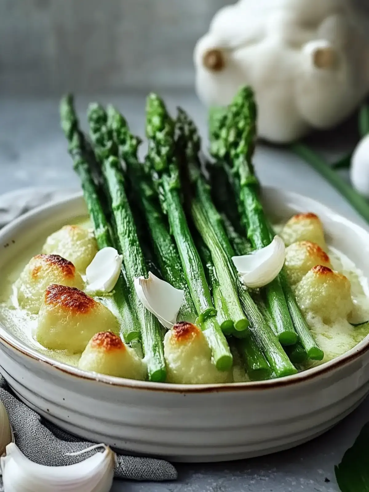 Gnocchiauflauf mit grünem Spargel – Bestes Rezept, einfach lecker