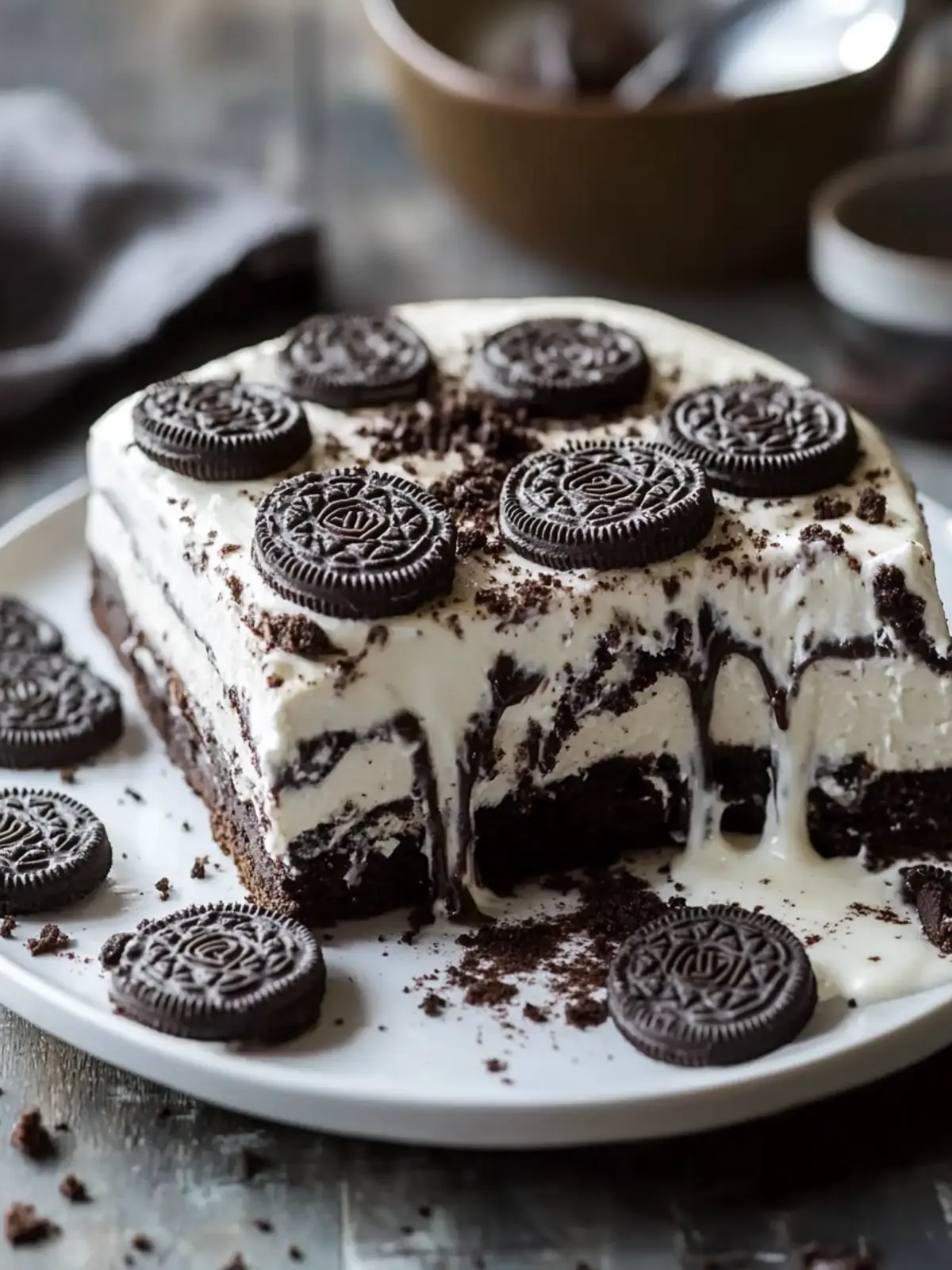 Oreo Kühlschrankkuchen