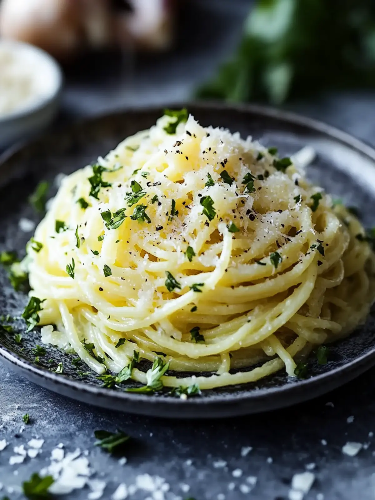 Genießen Sie kohlenhydratarme Kohlrabi-Spaghetti mit Käsesauce schnell und einfach