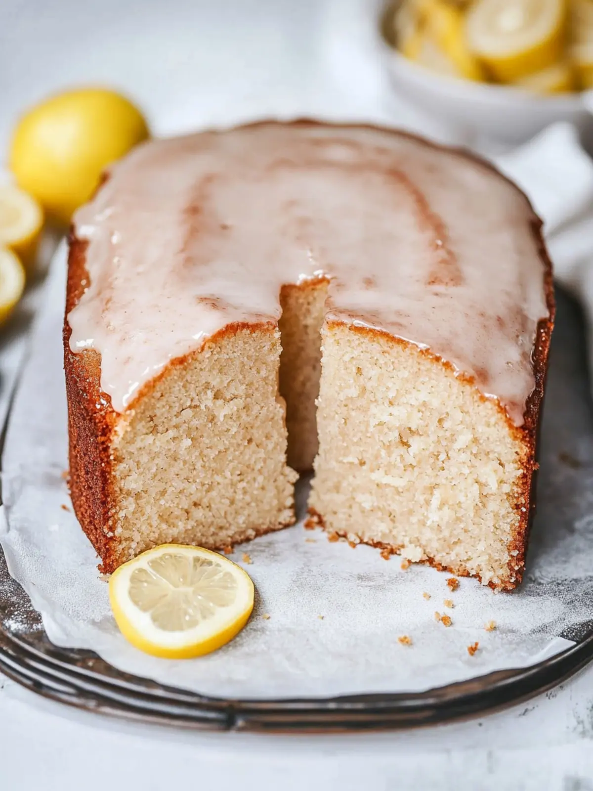 Klassischer Vegan Pound Cake