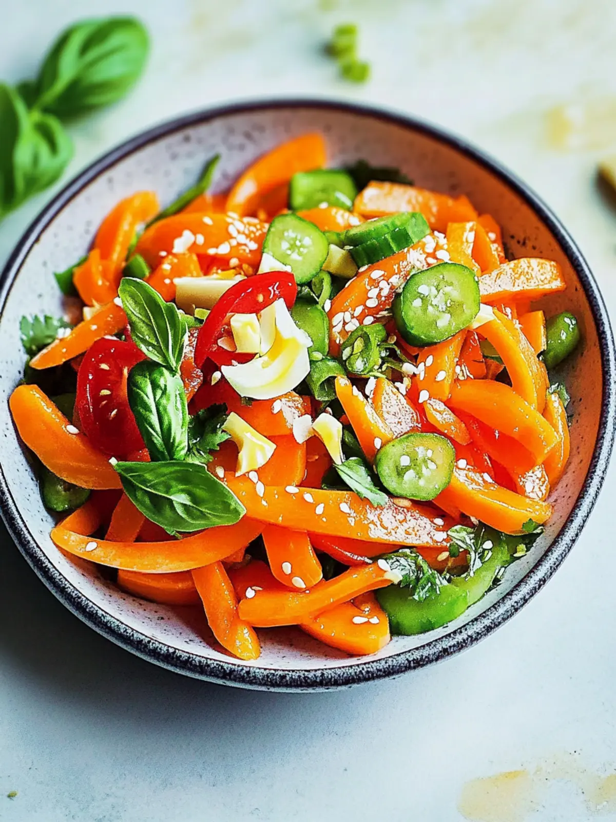 Roher Karottensalat