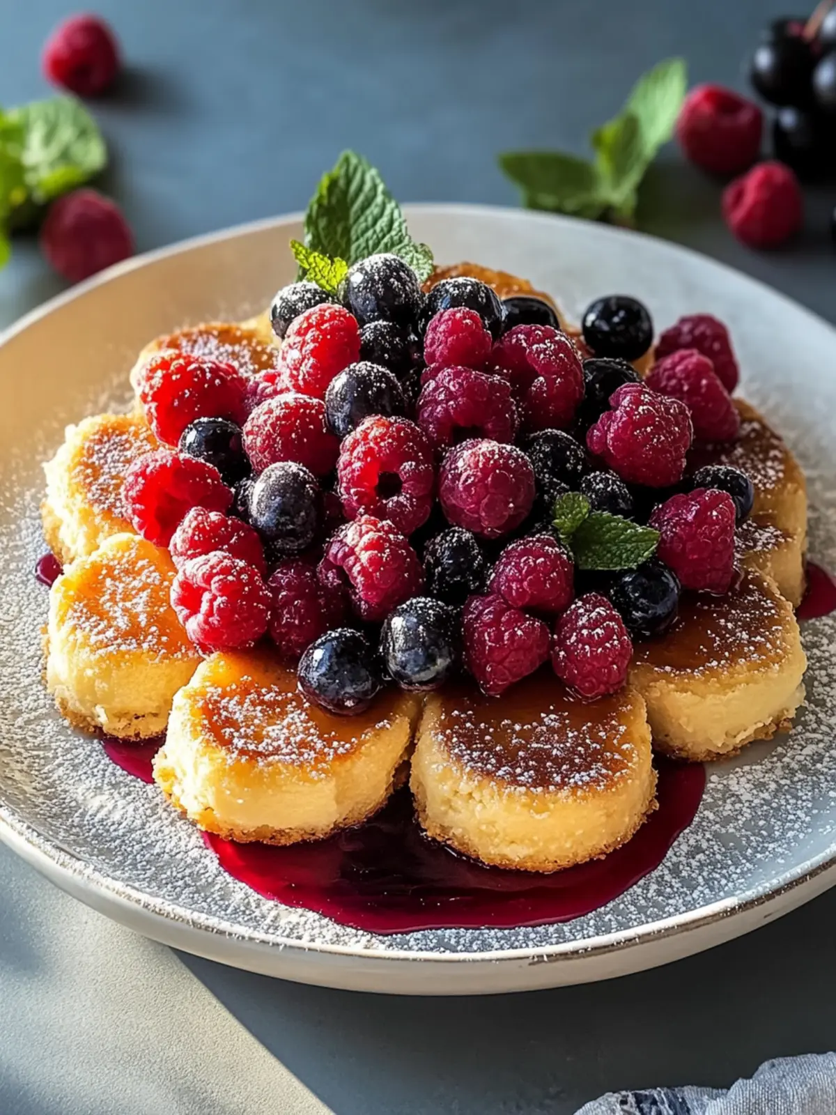 Rührei-Pfannkuchen-Bissen