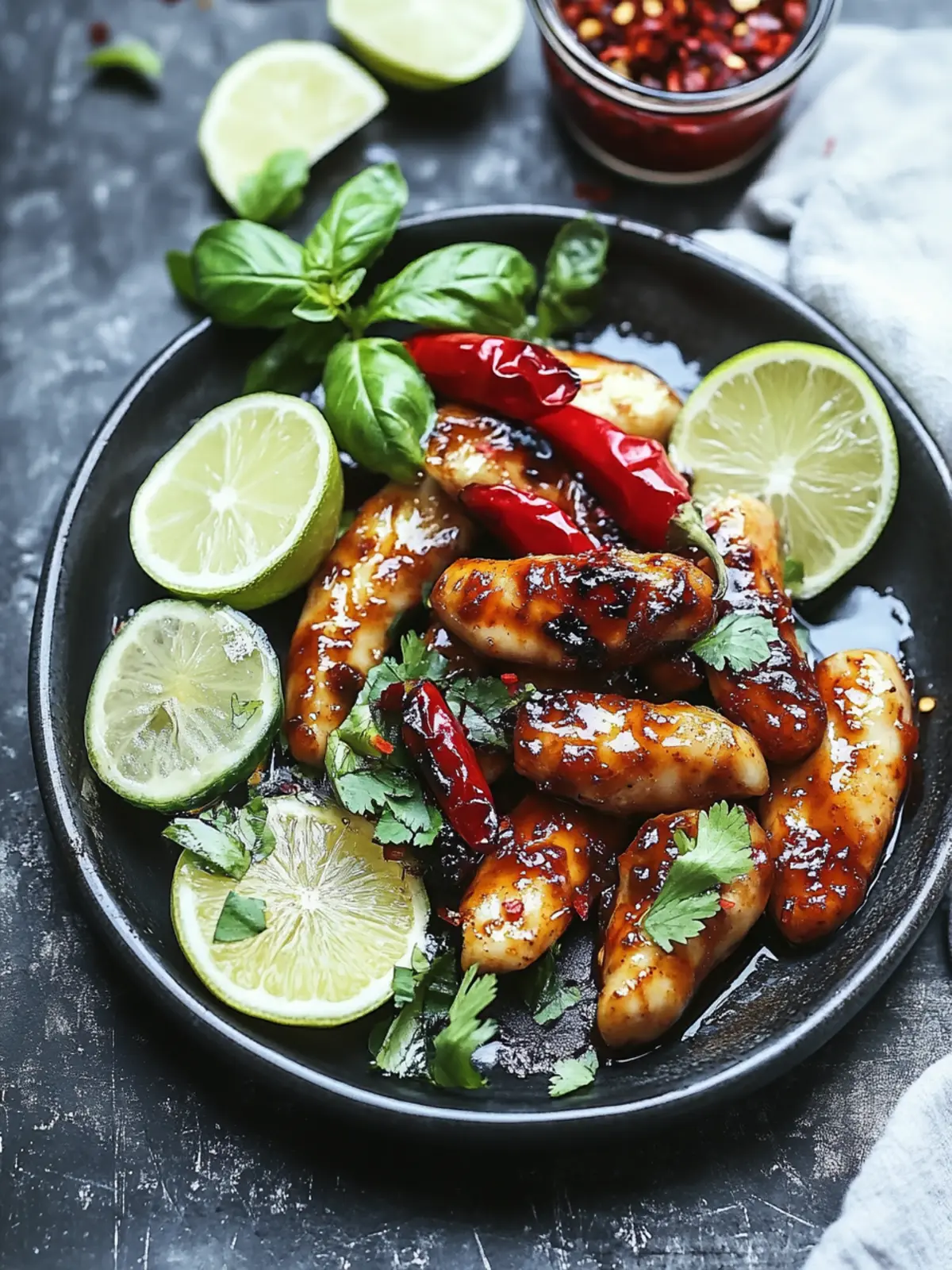 Süßer Chili-Hühnchen-Marinade