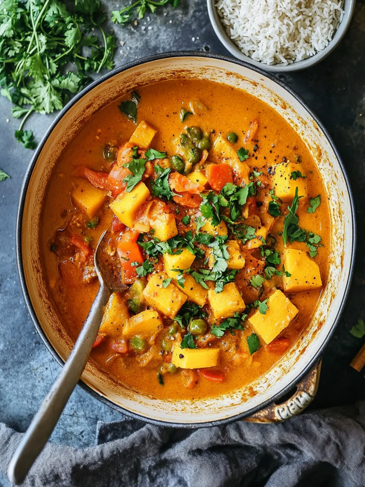 Hühnchen Süßkartoffel Curry