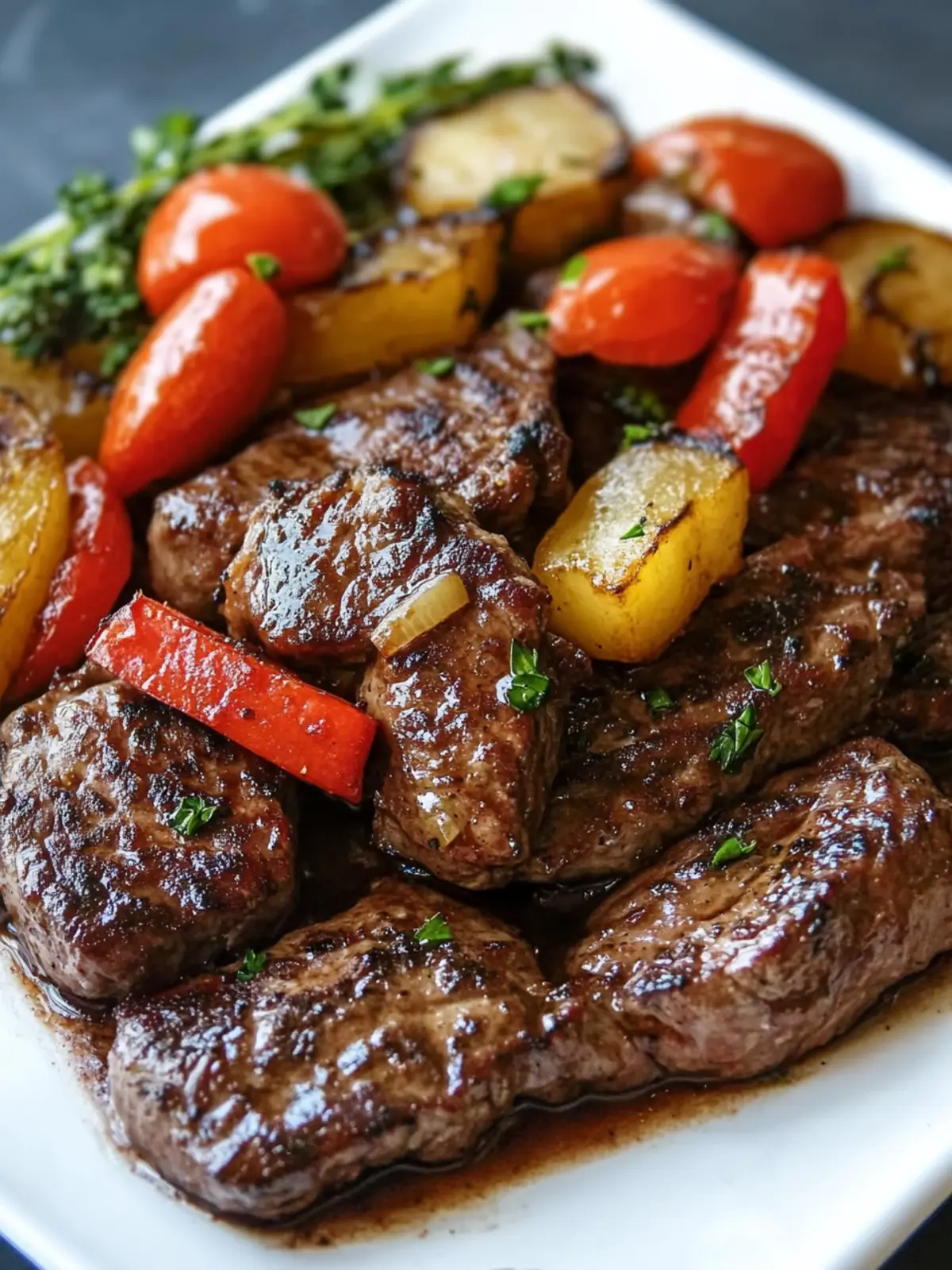 Scharfer Pfeffer-Rindfleisch-Wok: Abendessen in Min!