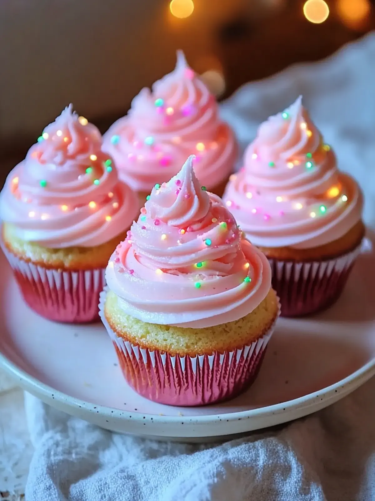 Mitternachtsglanz Cupcakes