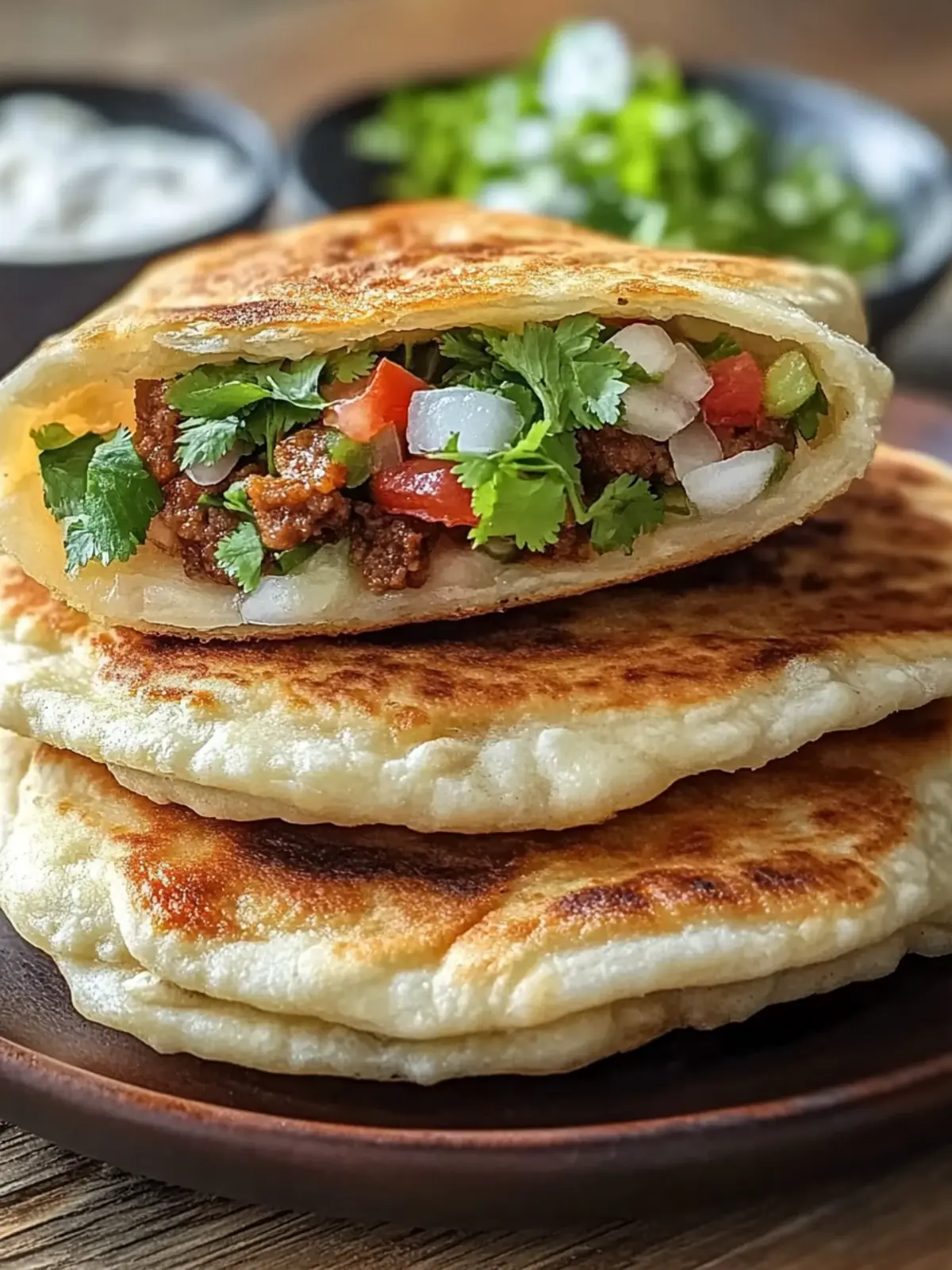 Authentisches Mexikanisches Gorditas Rezept