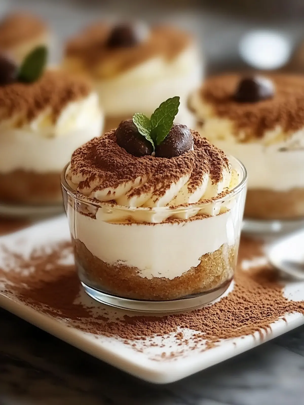 Mini Tiramisu Becher