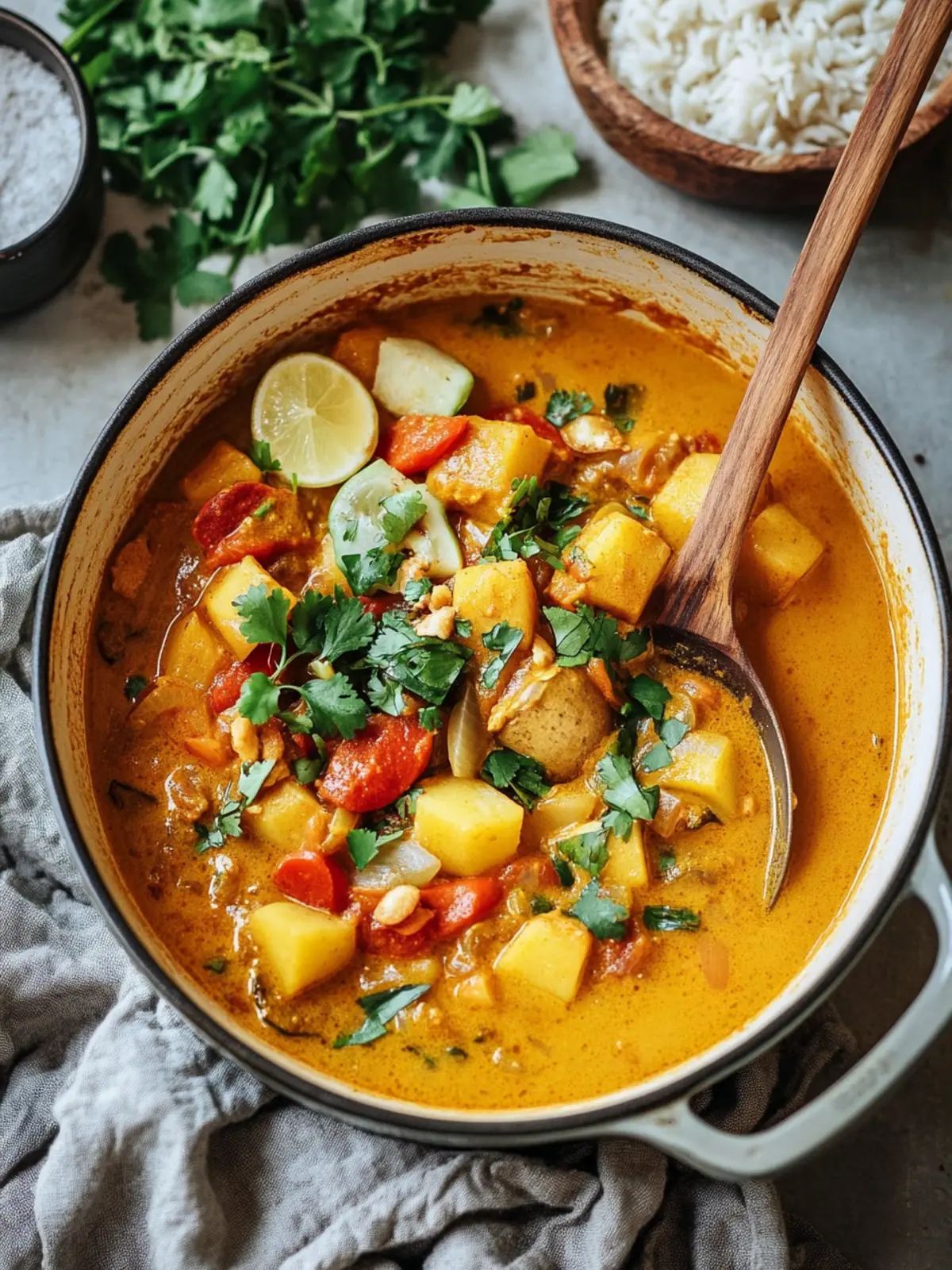 Hühnchen Süßkartoffel Curry