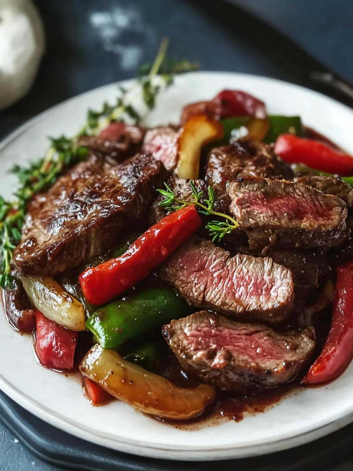 Scharfer Pfeffer-Rindfleisch-Wok: Abendessen in Min!