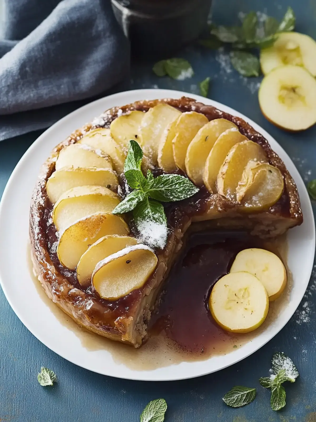 Ein zartes, traditionelles Rezept mit Äpfeln und Knödeln