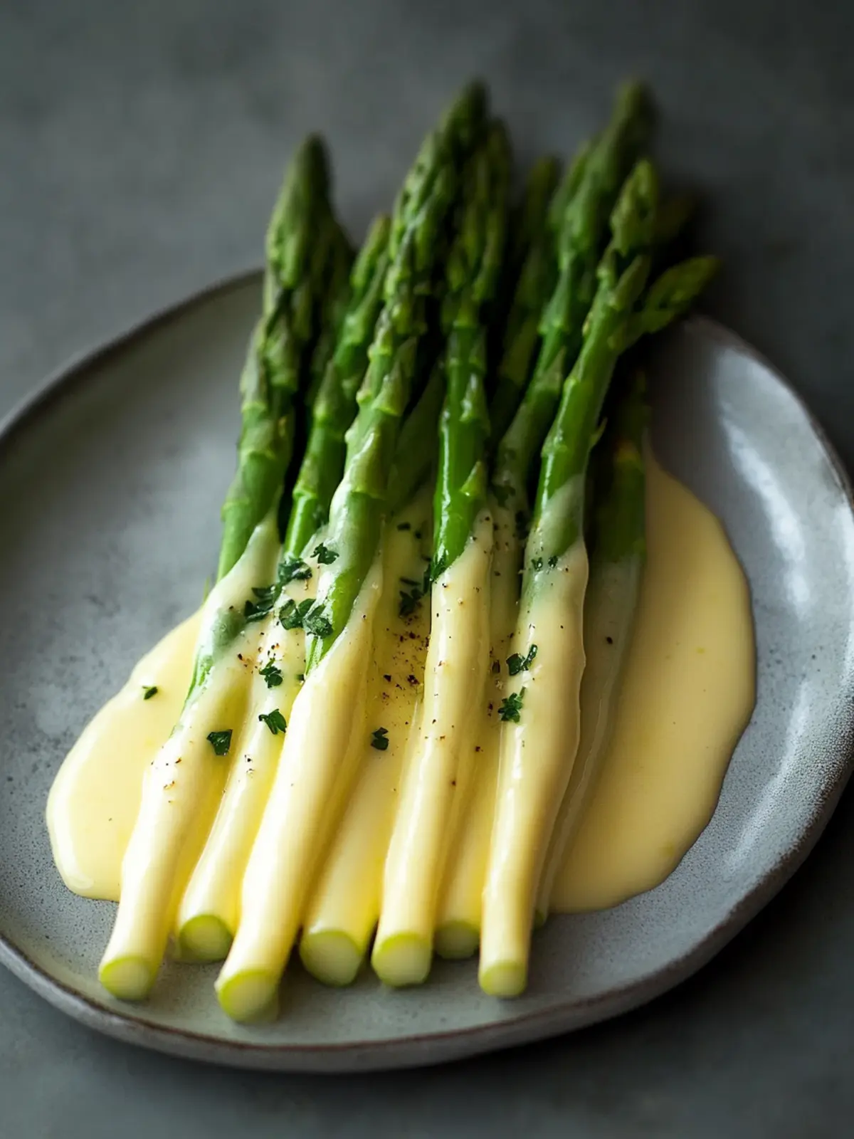 Spargel Hollandaise