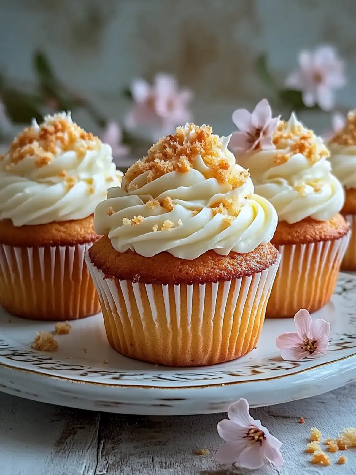 Super saftige Karottenkuchen Cupcakes