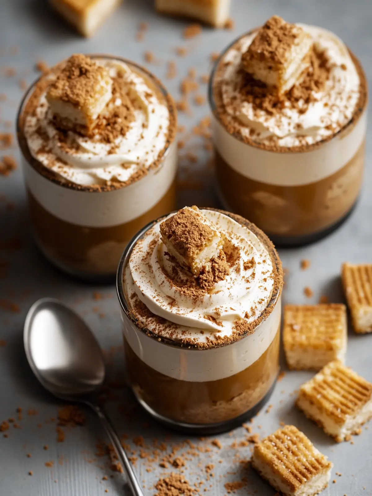 No-Bake Biscoff Käsekuchenbecher