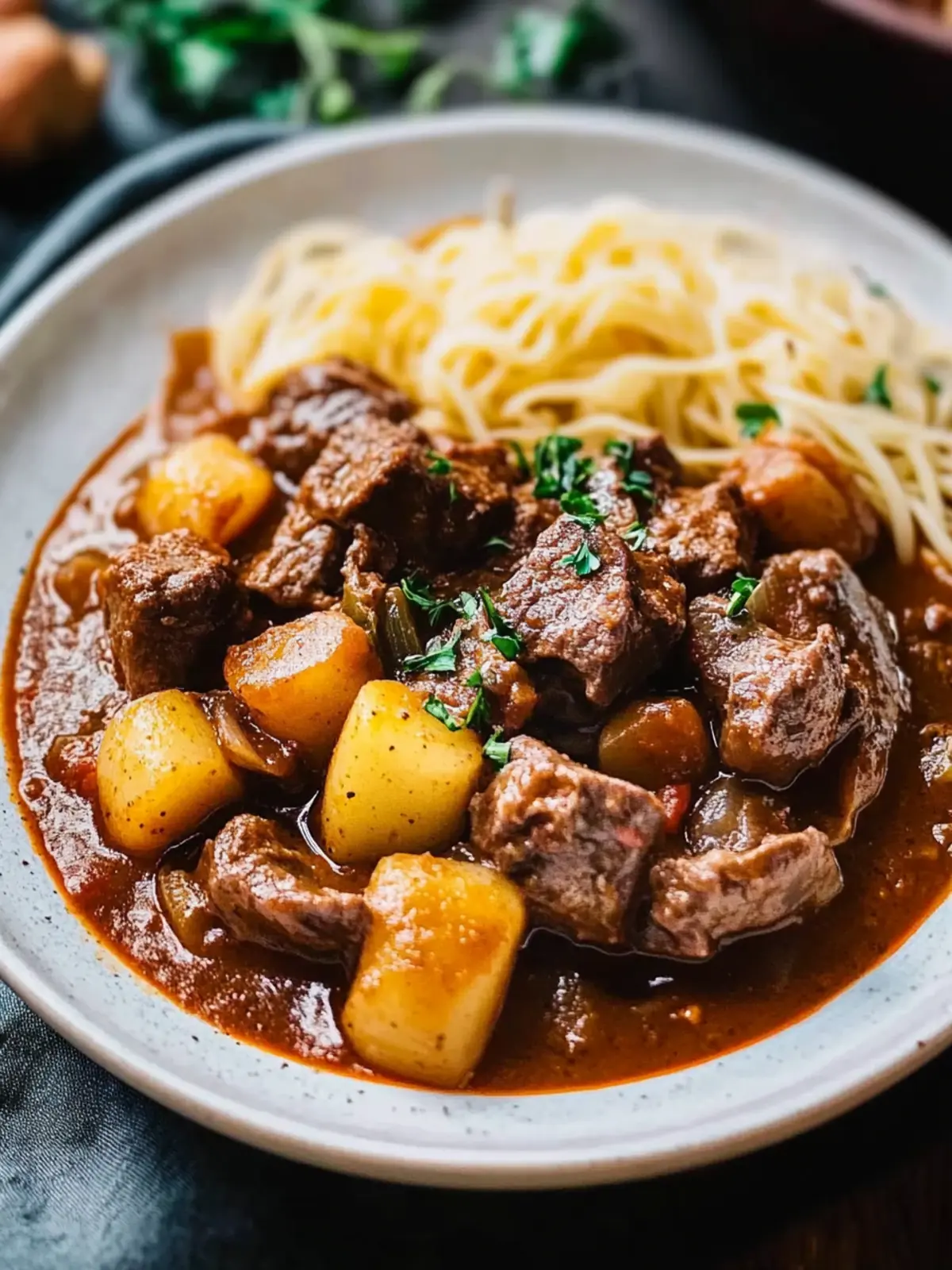 Klassischer deutscher Gulasch
