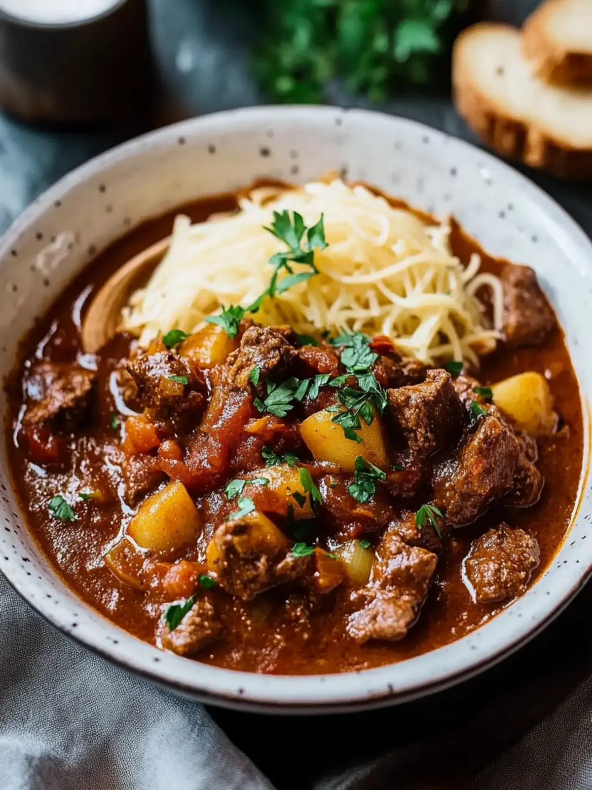 Klassischer deutscher Gulasch