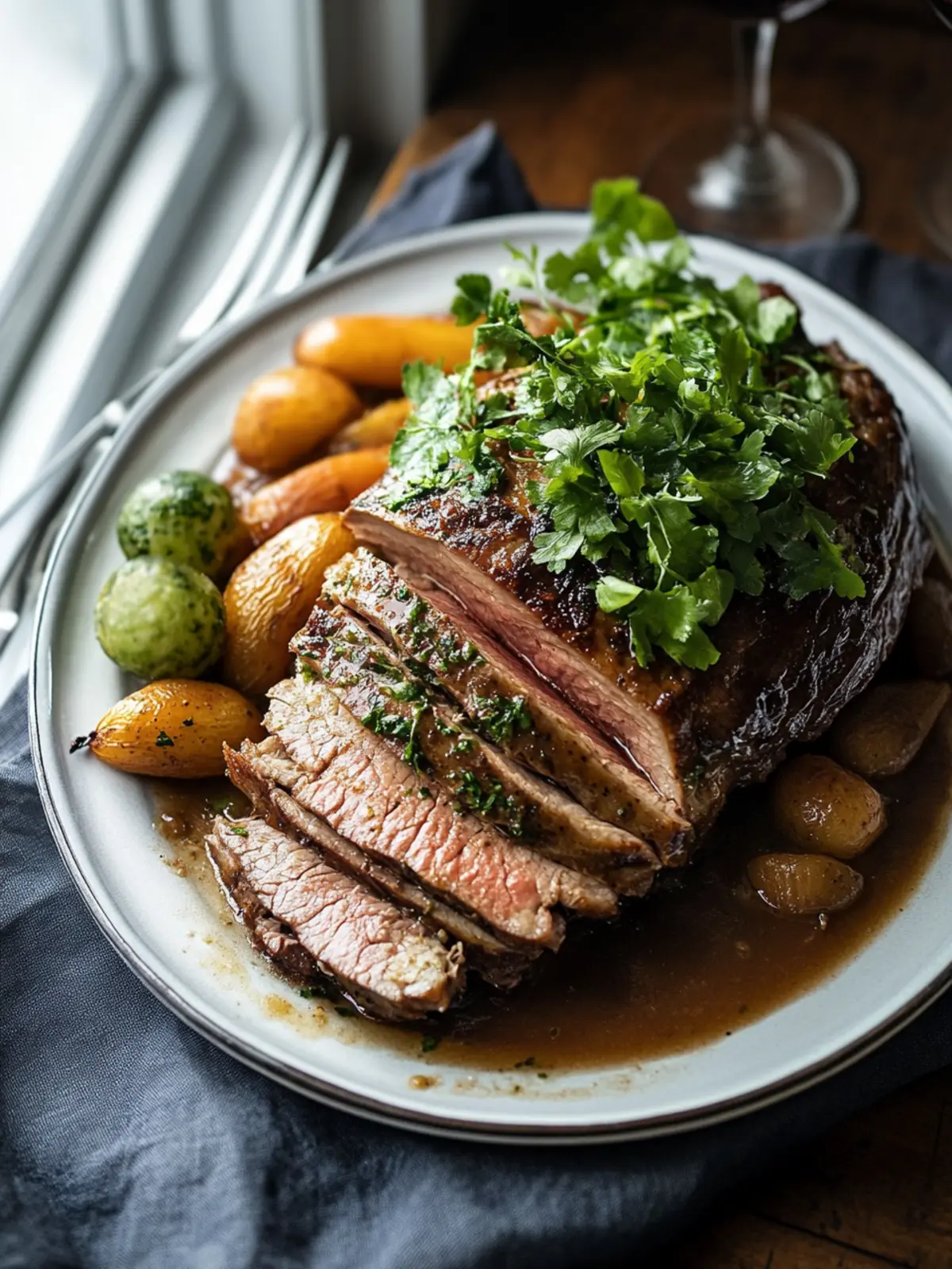 Schneller Deutscher Rinderbraten