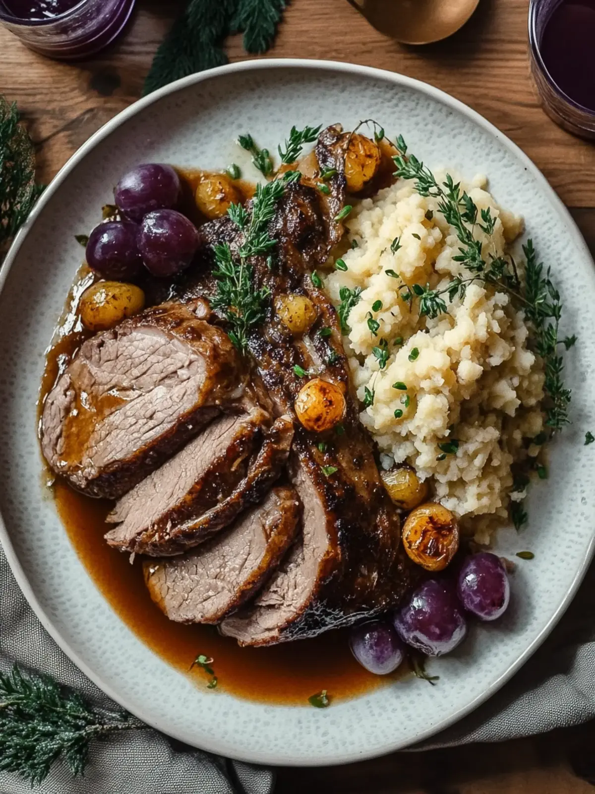 Zart Traditioneller Sauerbraten