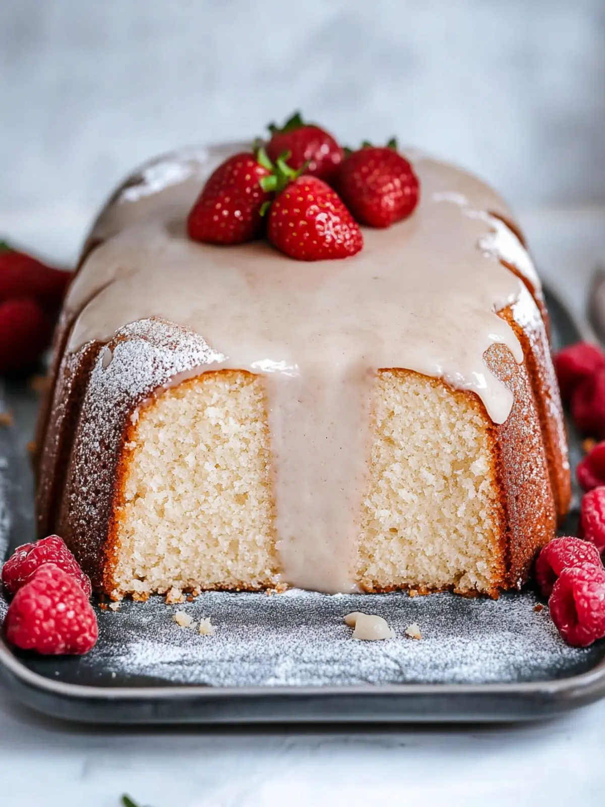 Klassischer Vegan Pound Cake