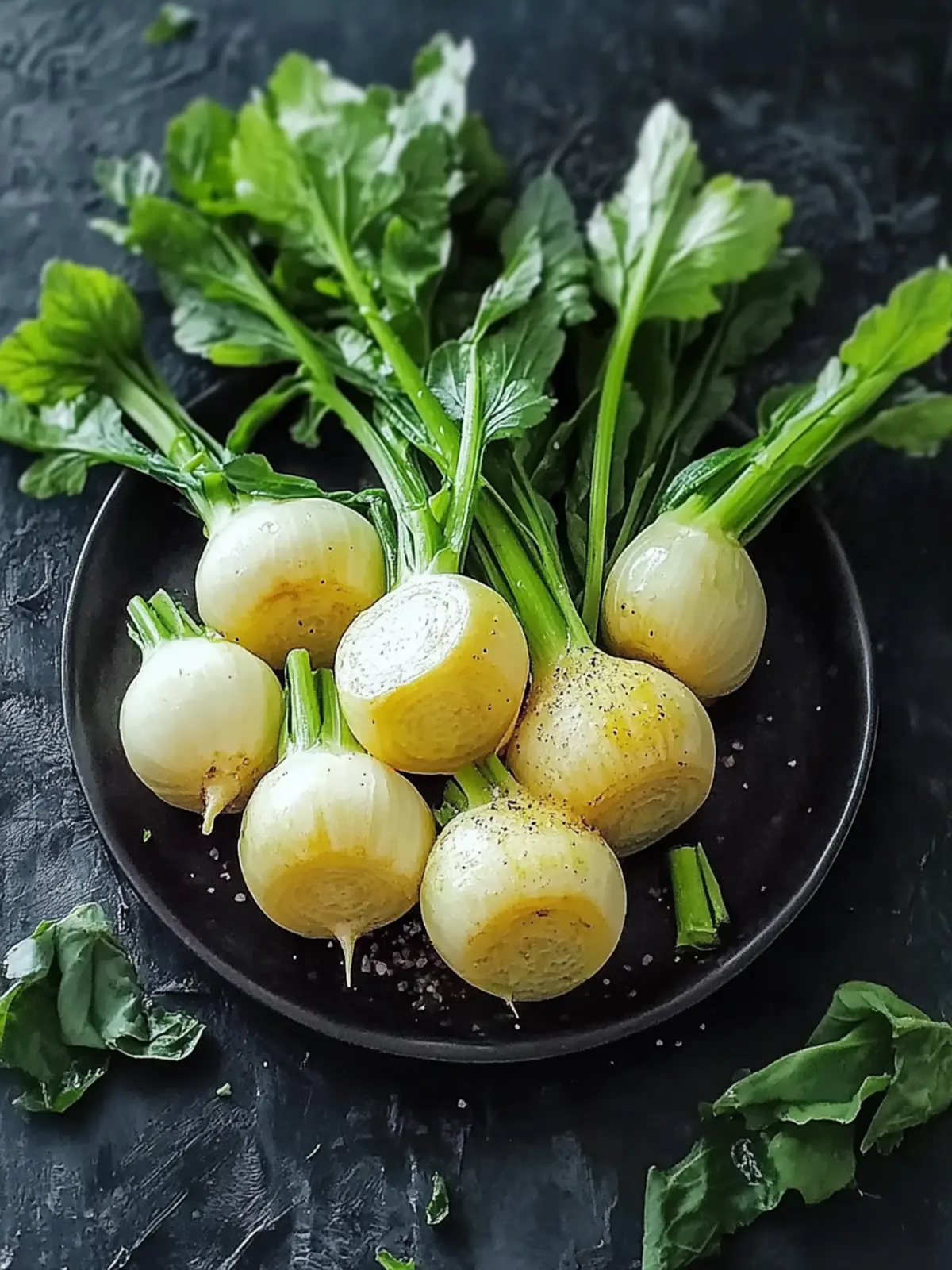 Geschmorter Kohlrabi im mediterranen Stil
