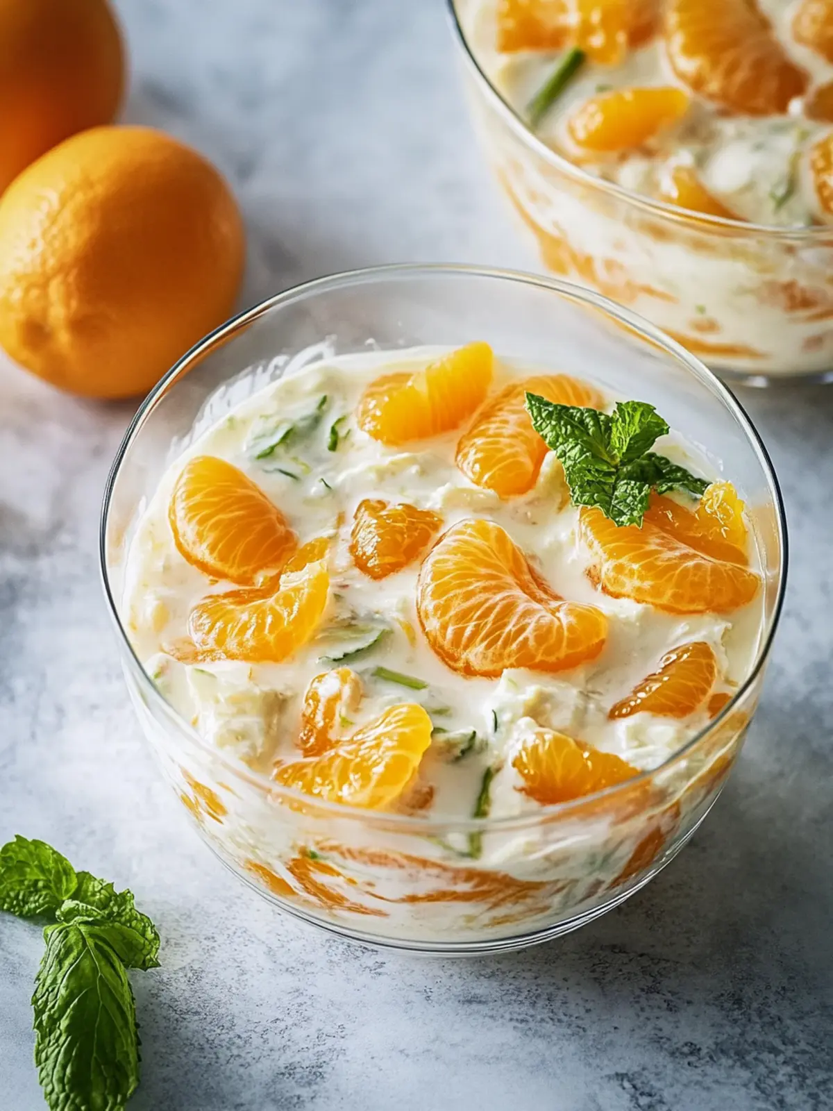 Frischer Lauch Mandarin Aufstrich