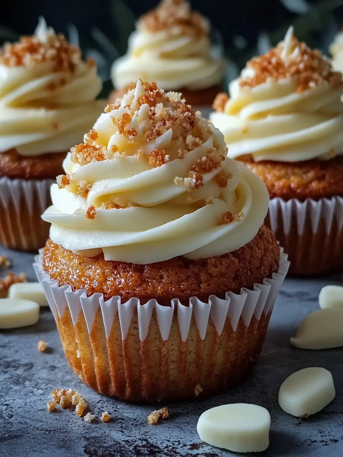 Super saftige Karottenkuchen Cupcakes