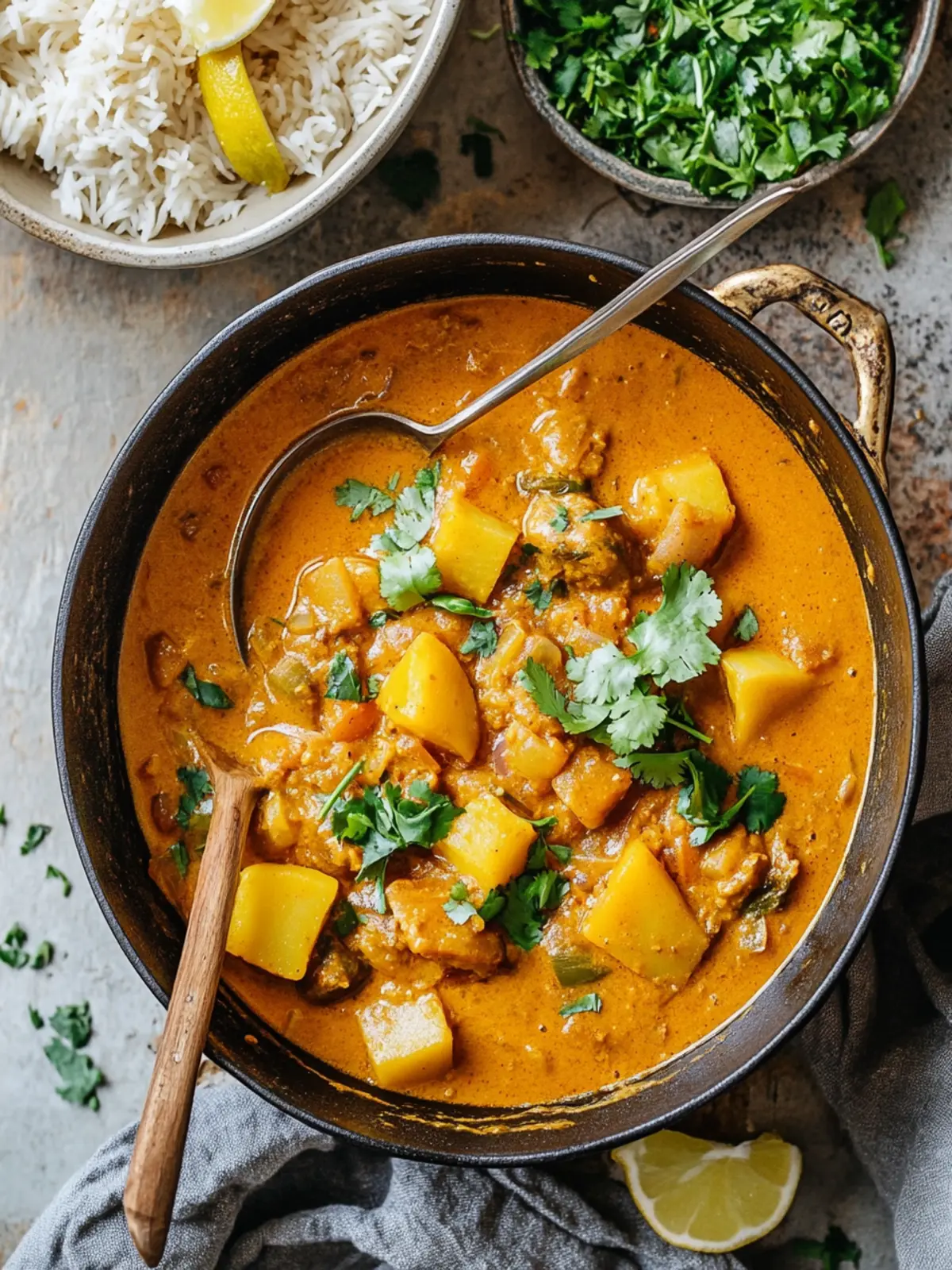 Hühnchen Süßkartoffel Curry