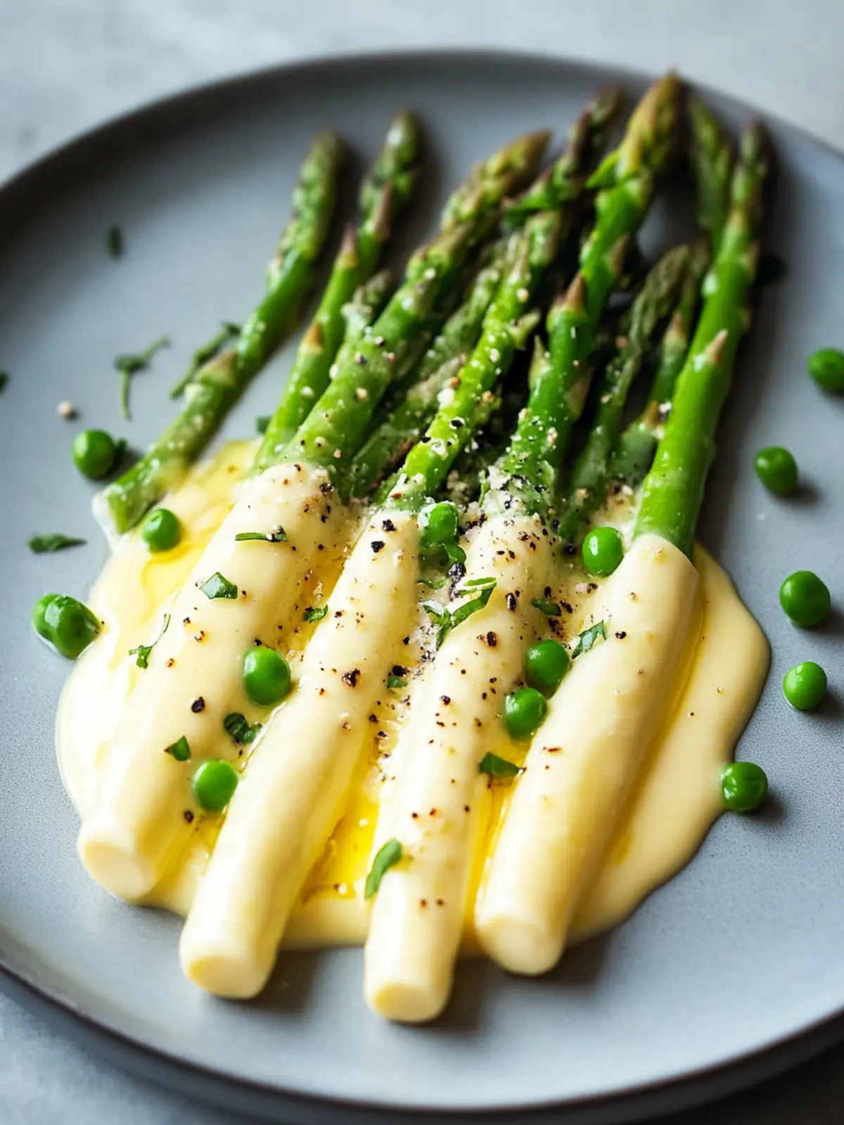 Spargel Hollandaise