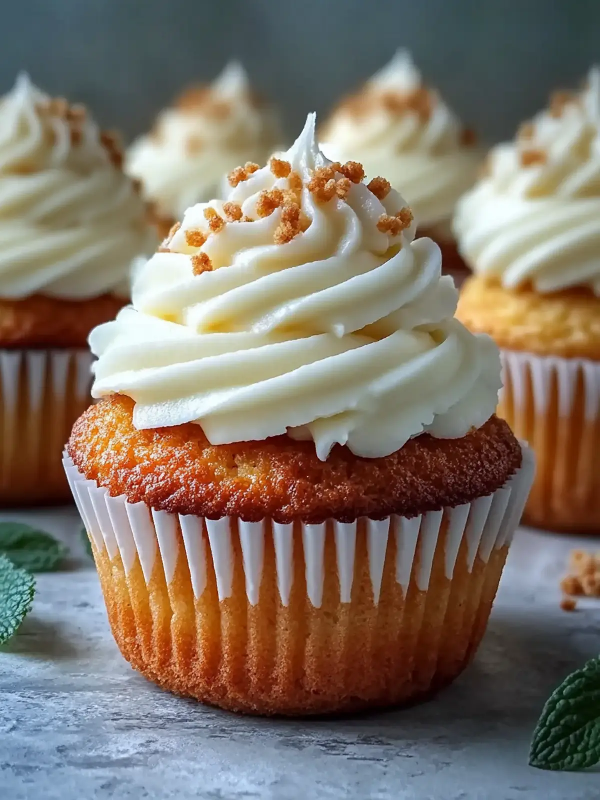 Super saftige Karottenkuchen Cupcakes