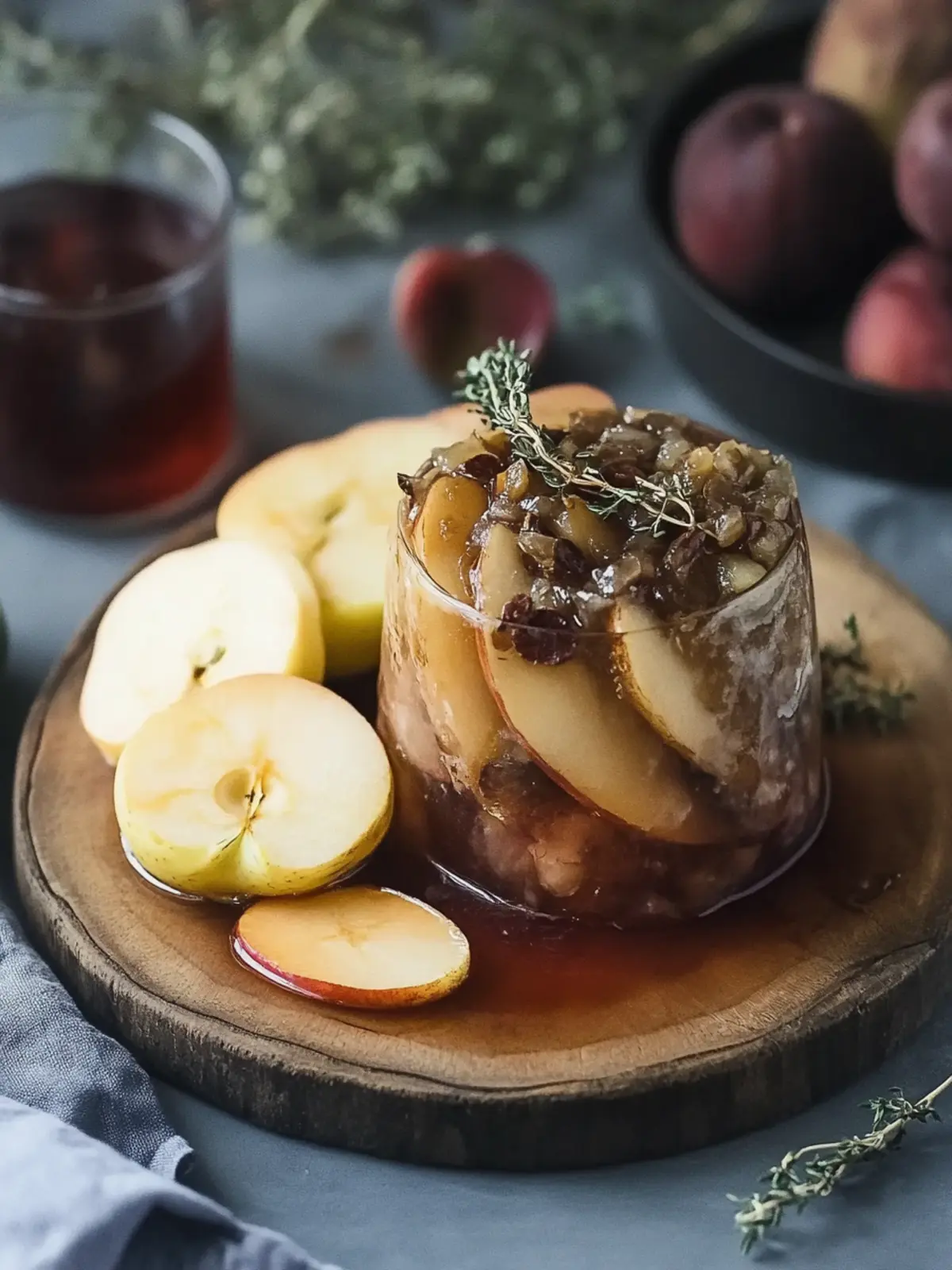 Ein zartes, traditionelles Rezept mit Äpfeln und Knödeln