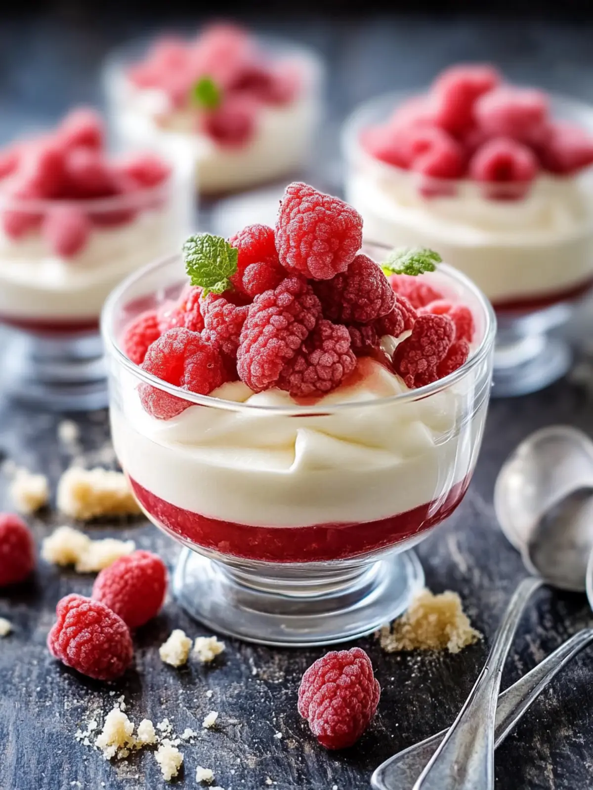 Wunderbare Rhabarberkäsekuchensahne