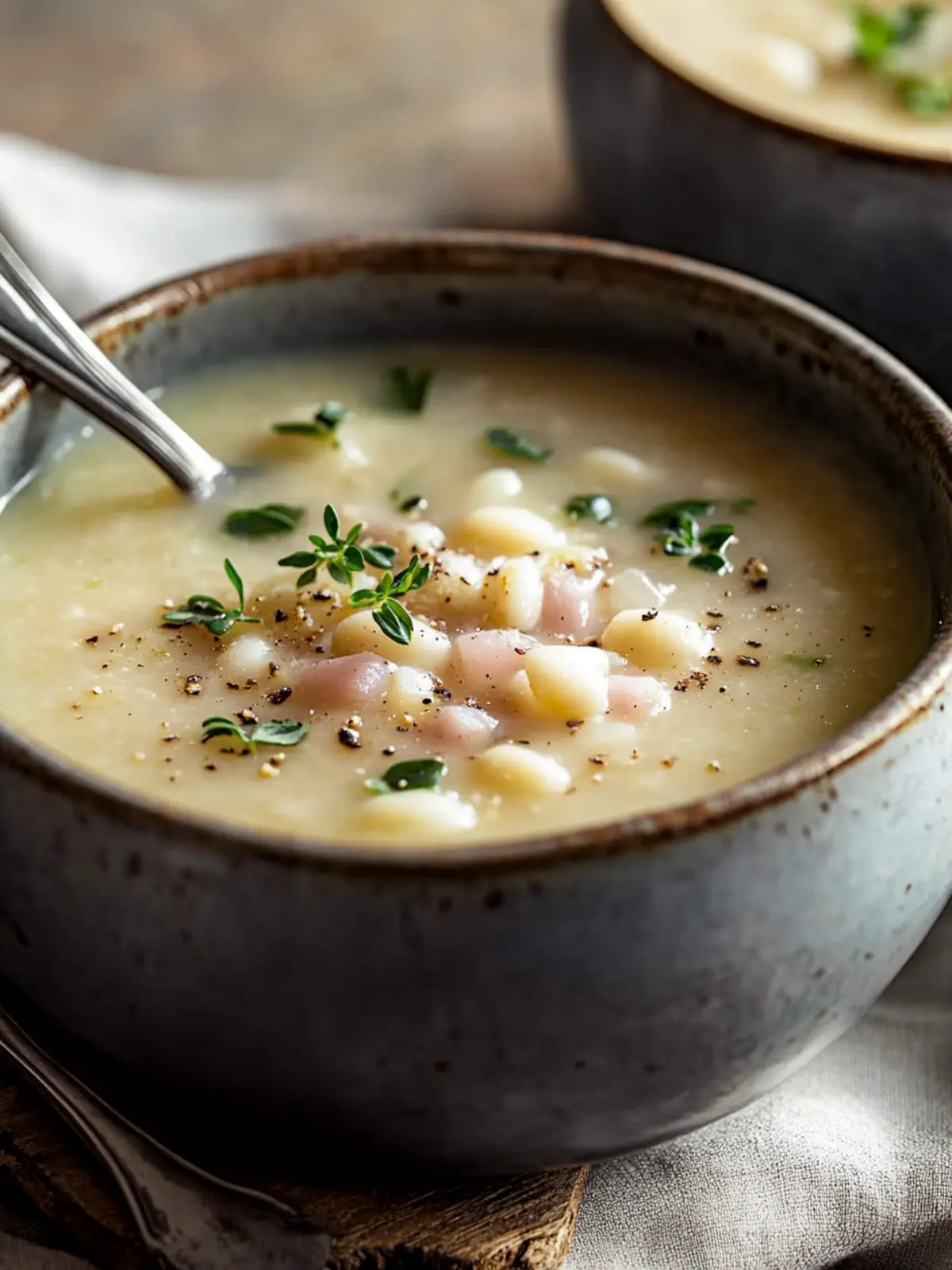 Navybohnen-Schinkenknochensuppe