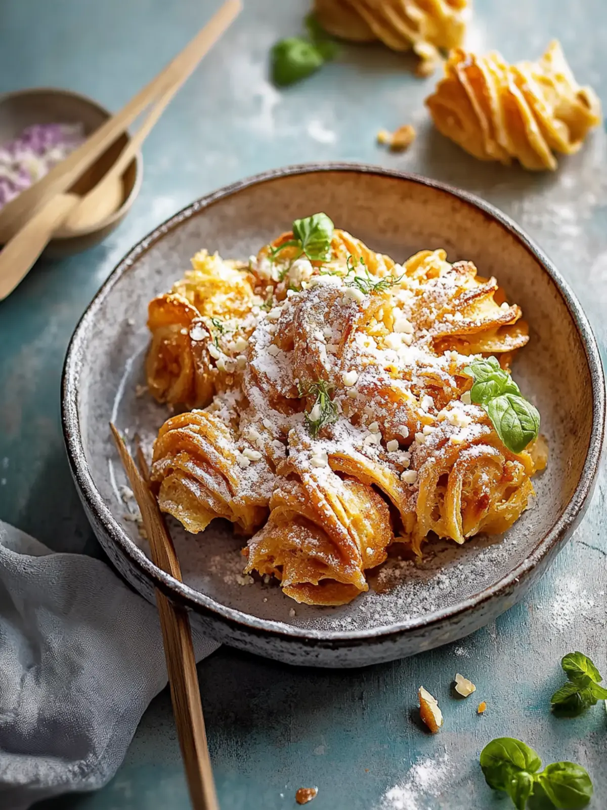 Würzige Erdnussbutternudeln