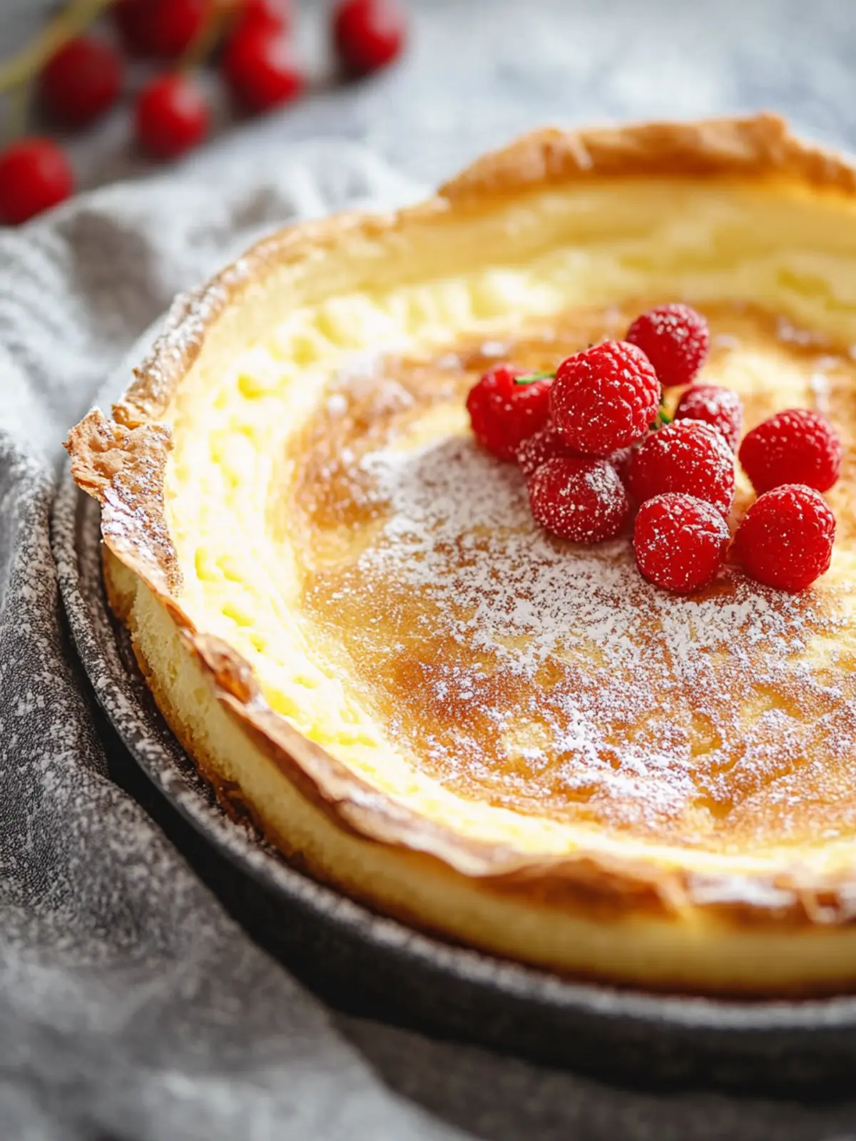 Fluffige deutsche Pfannkuchen für ein perfektes Frühstück
