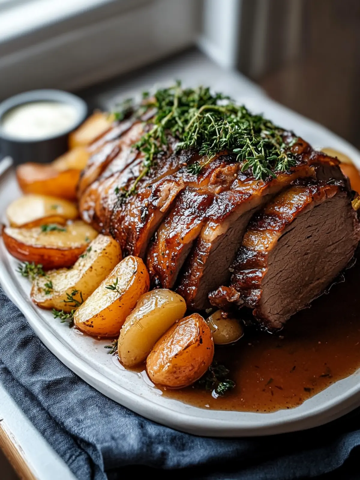 Schneller Deutscher Rinderbraten