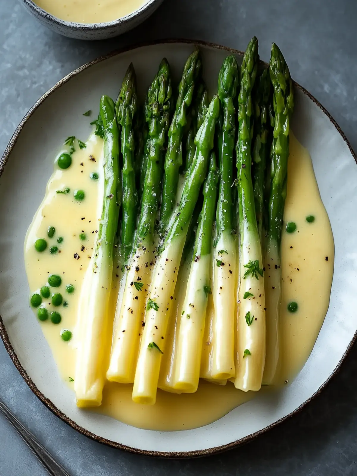 Spargel Hollandaise
