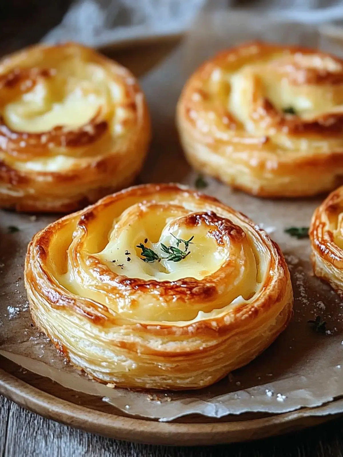 Einfache Käse-Danishes