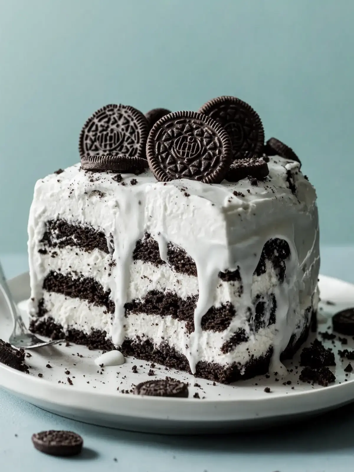 Oreo Kühlschrankkuchen