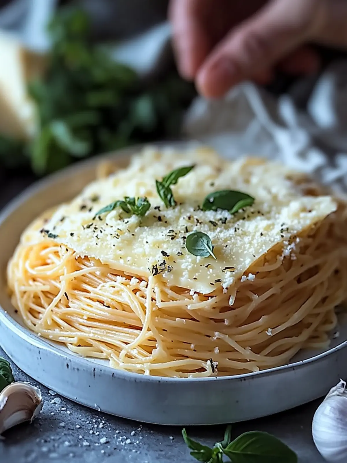 Frischkäse-Spaghetti-Auflauf