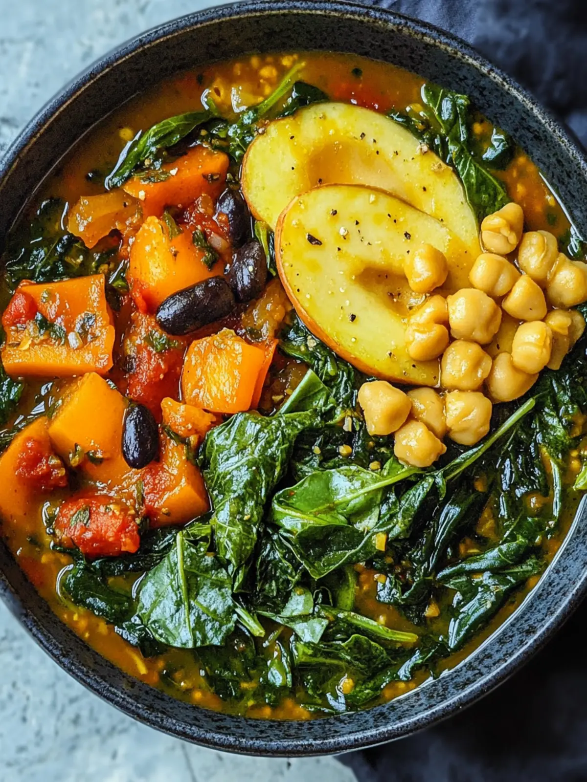 Leckerer veganer Efo Riro