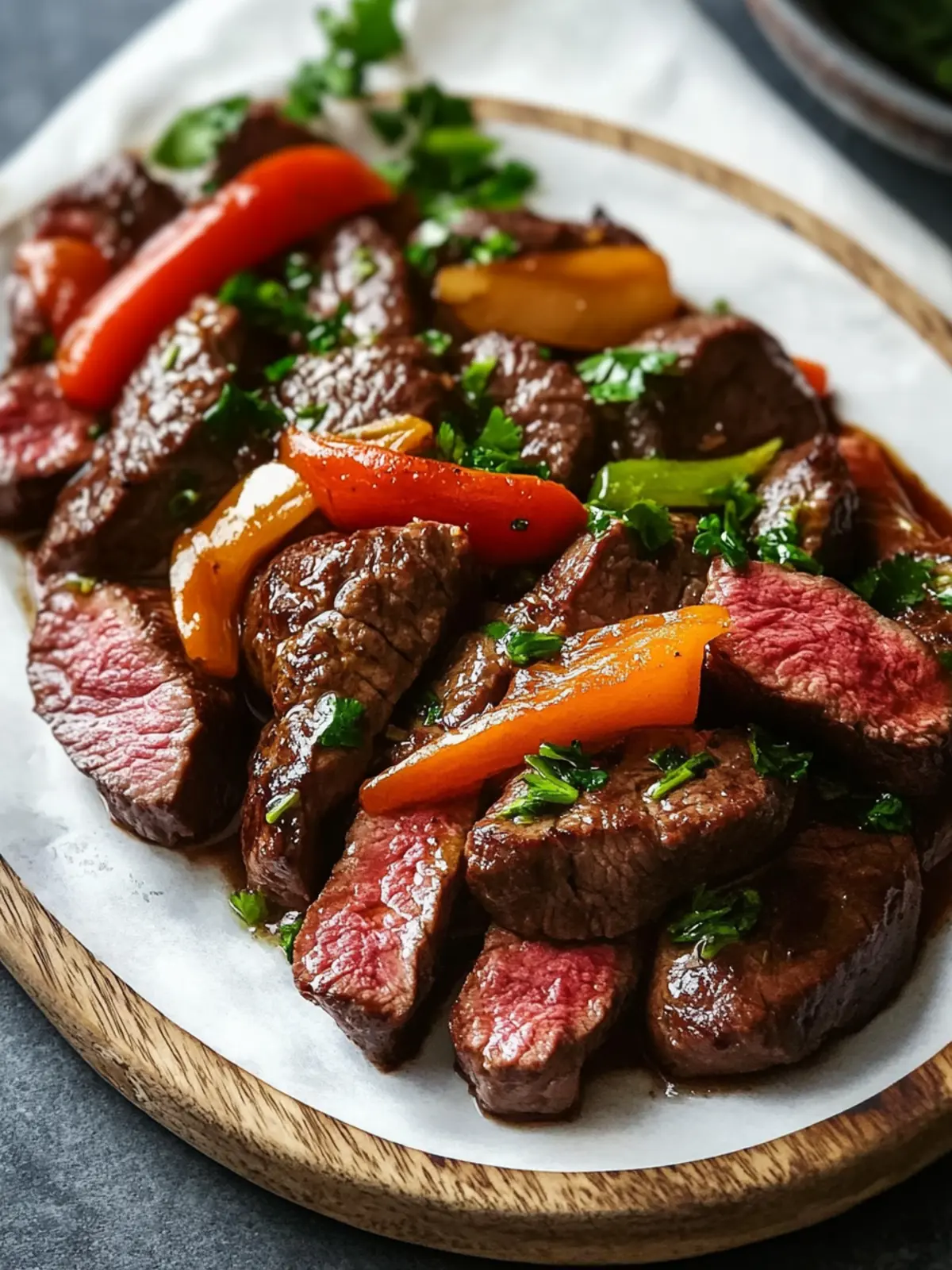 Scharfer Pfeffer-Rindfleisch-Wok: Abendessen in Min!