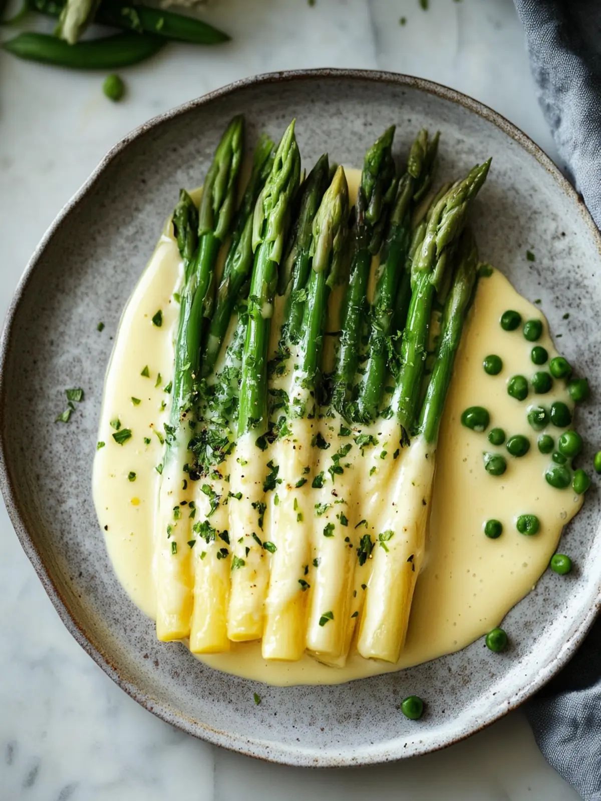 Spargel Hollandaise