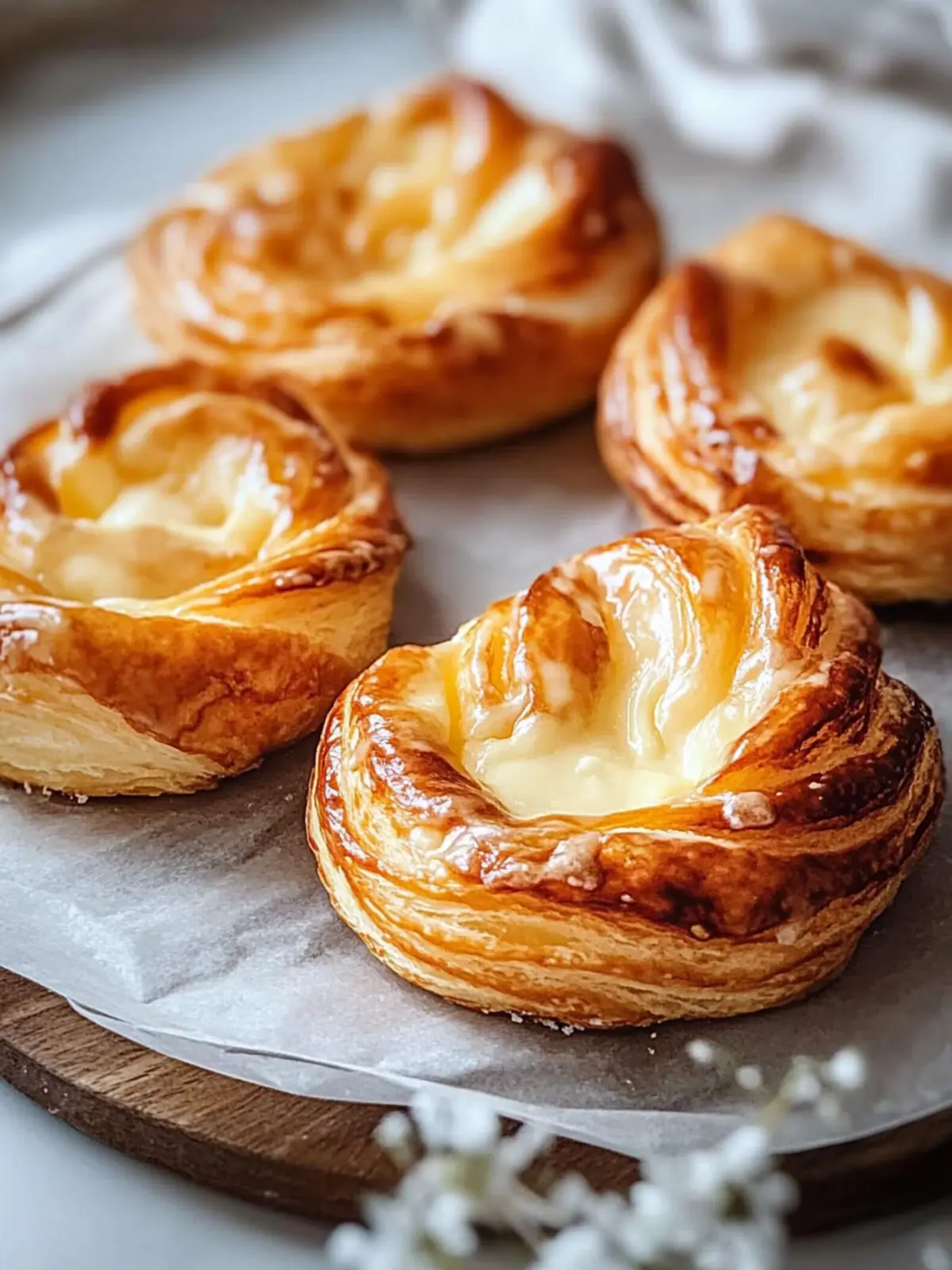 Einfache Käse-Danishes
