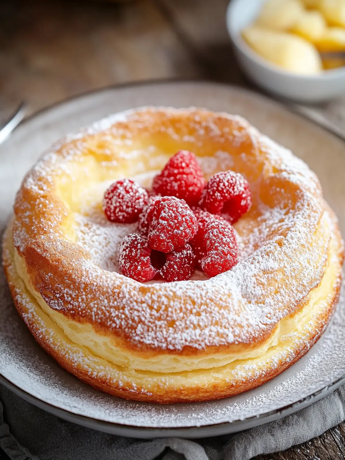 Fluffige deutsche Pfannkuchen für ein perfektes Frühstück