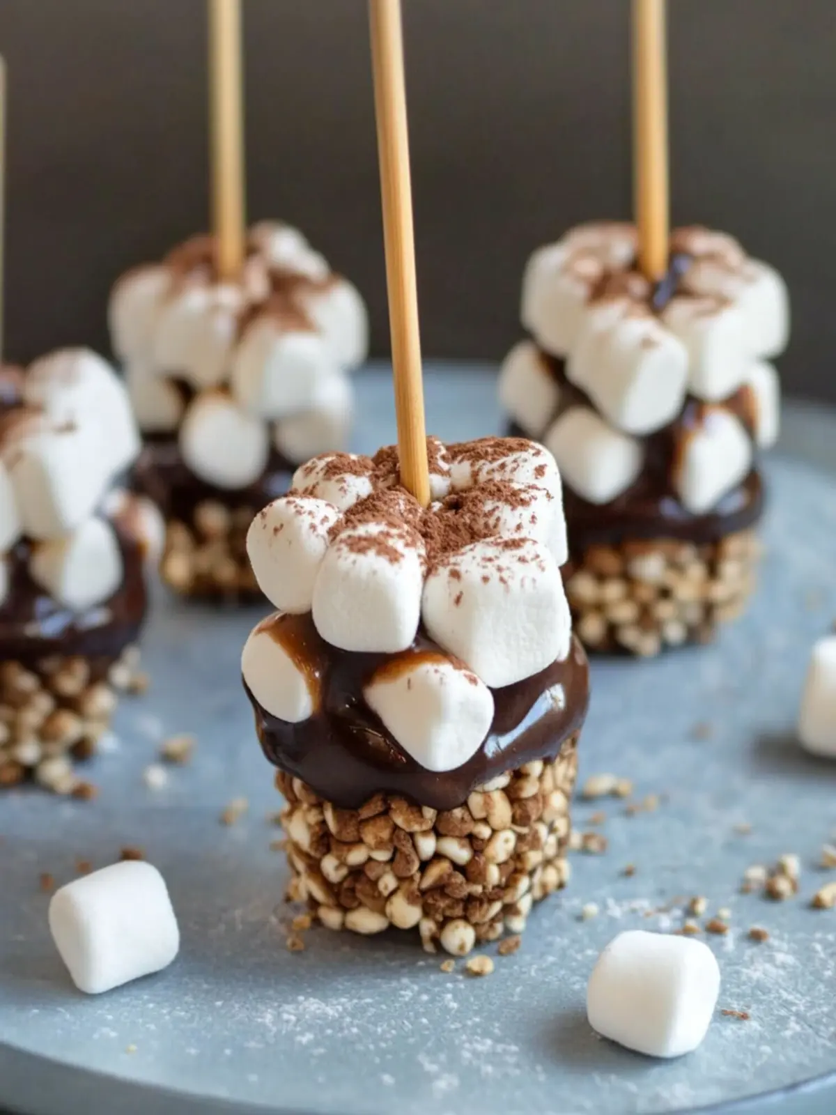 S’mores Marshmallow Lutscher